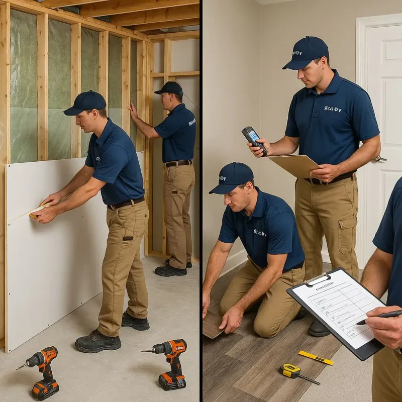 Repairs and Reconstruction process in Nuevo, CA