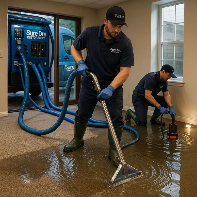 Water Extraction and Removal process in Nuevo, CA